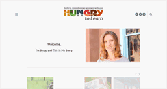 Desktop Screenshot of hungrytolearn.com